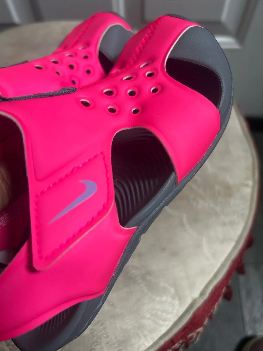 Nike Kids' Sunray Protect 2D Pink Water Shoes Sz 12C